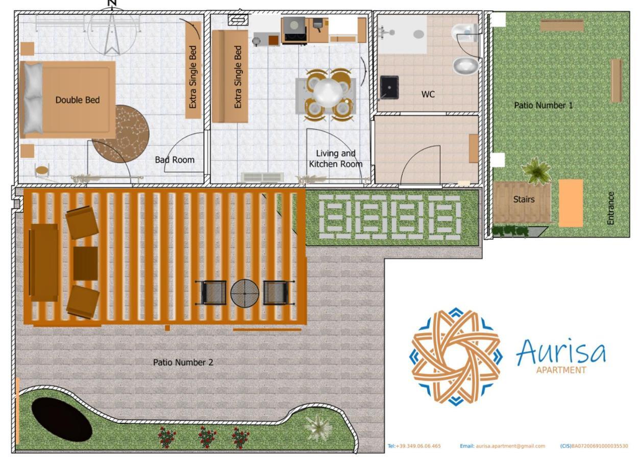 Aurisa Apartment Bari Ngoại thất bức ảnh